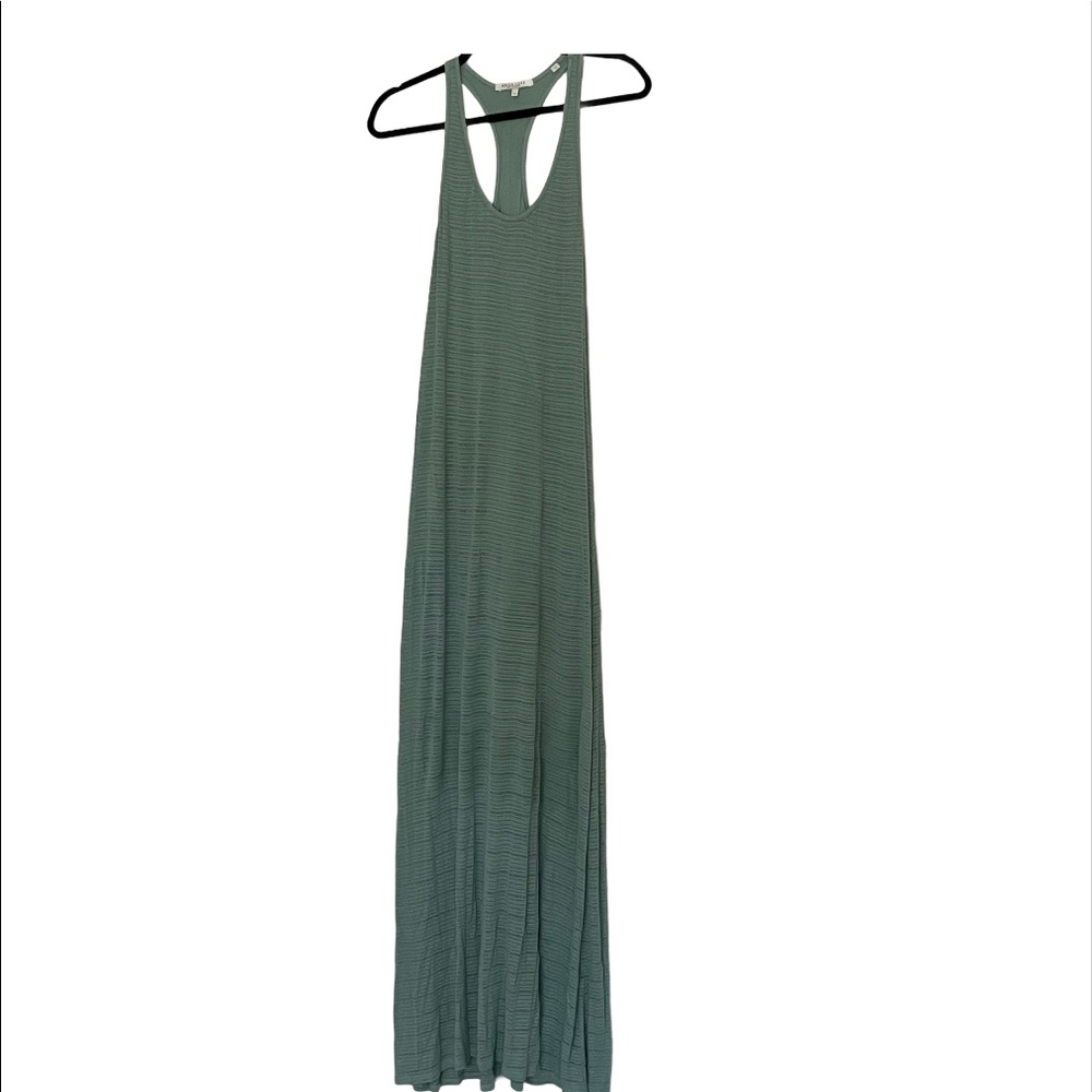 Bella Luxx Seafoam Maxi Tank Dress Medium